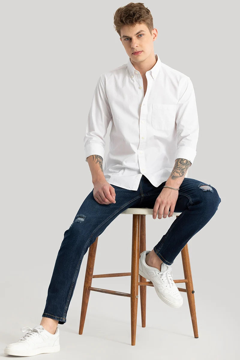 White Oxford Shirt