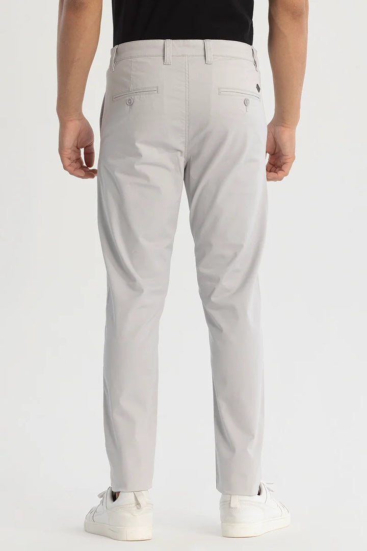 Light Grey Slim Fit Chinos