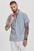 Green Stripes Box Fit Shirt