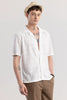 Equinox Crochet White Shirt