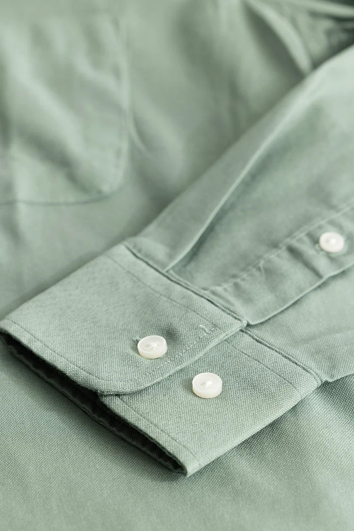 Button Down Sage Shirt