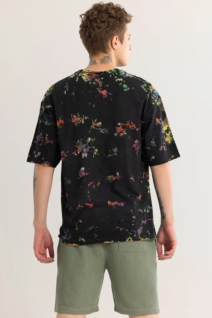 Wanderer Black Oversized T-Shirt