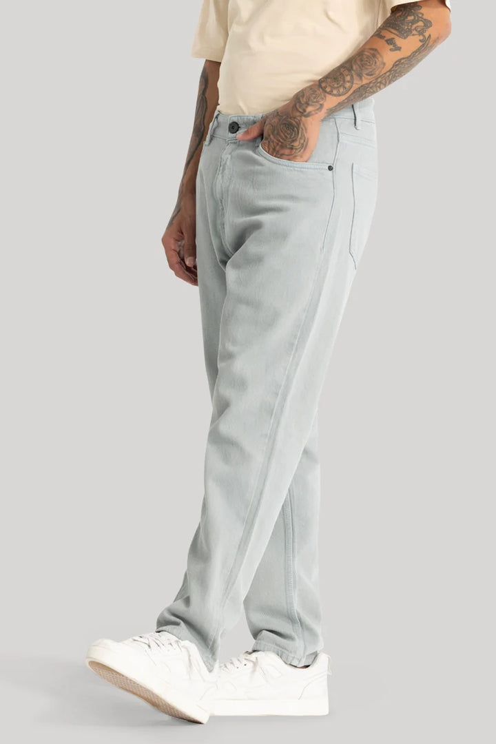 Light Blue Baggy Fit Jeans