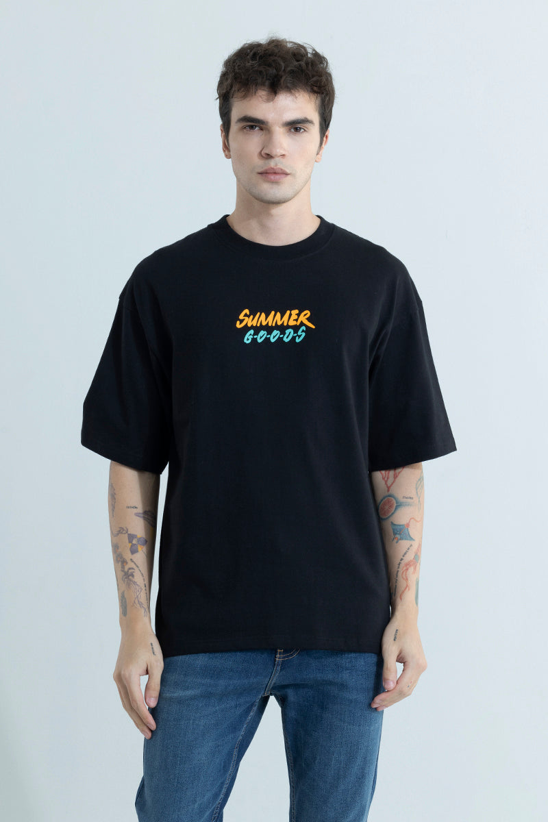 Summer Goods Black Oversized T-shirt