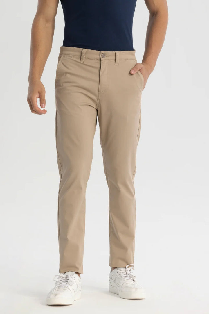 Brown Slim Fit Chinos