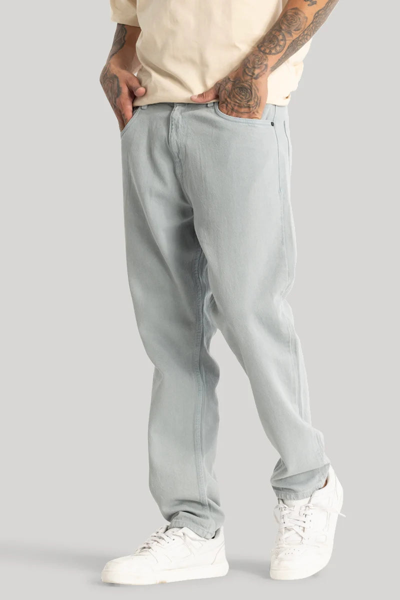 Light Blue Baggy Fit Jeans