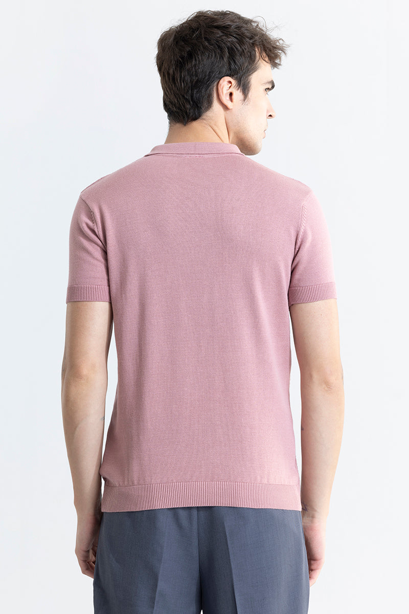 Nova Mauve Polo T-Shirt