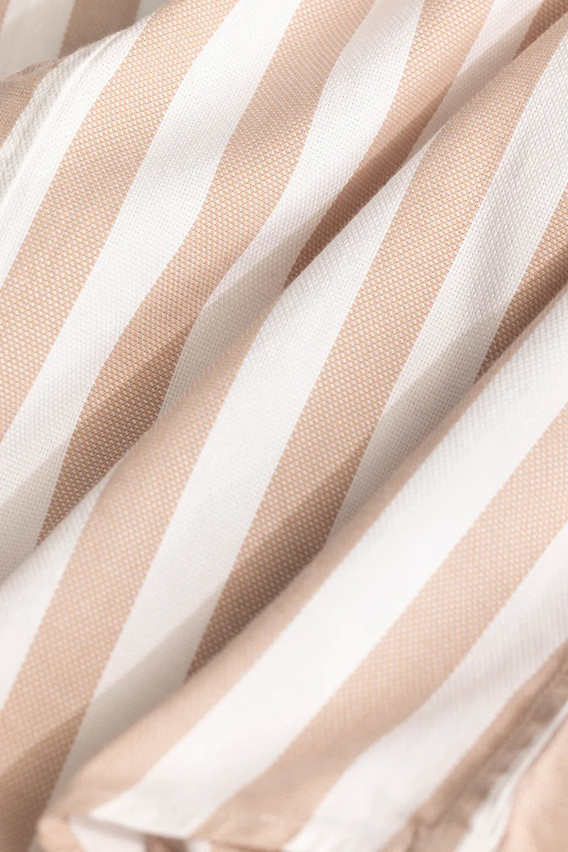 Peach Stripes Shirt