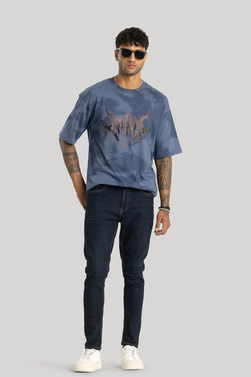 Vito Navy Skinny Fit Jeans