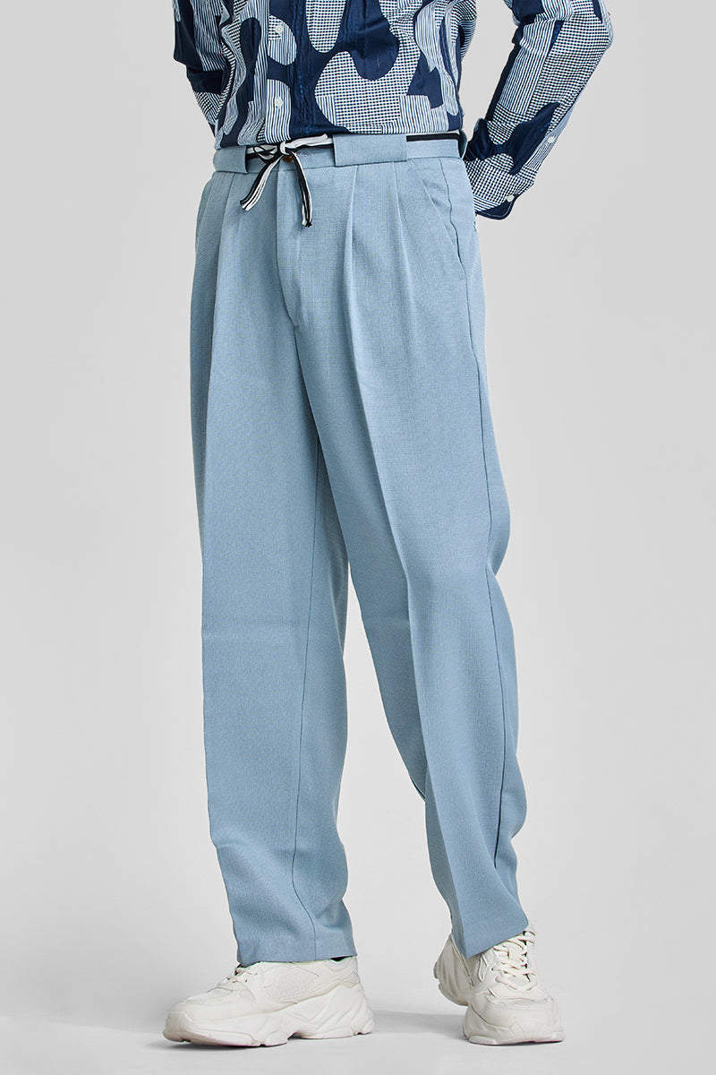 Light Blue Korean Pant