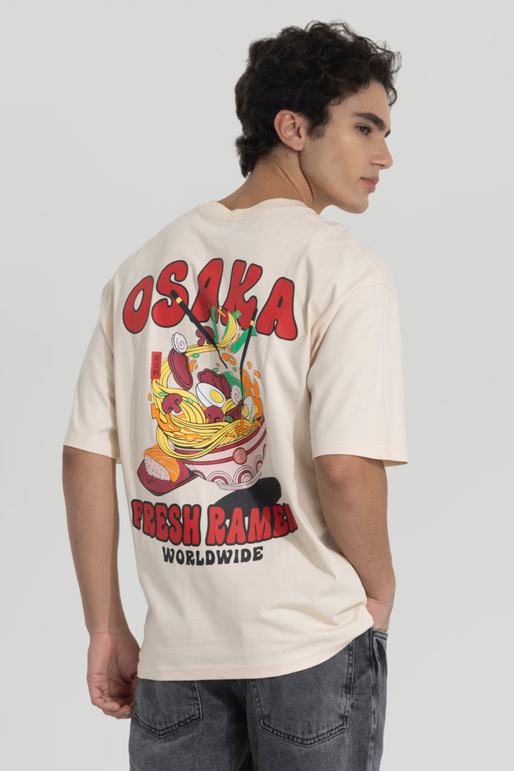 Osaka Cream Oversized T-Shirt