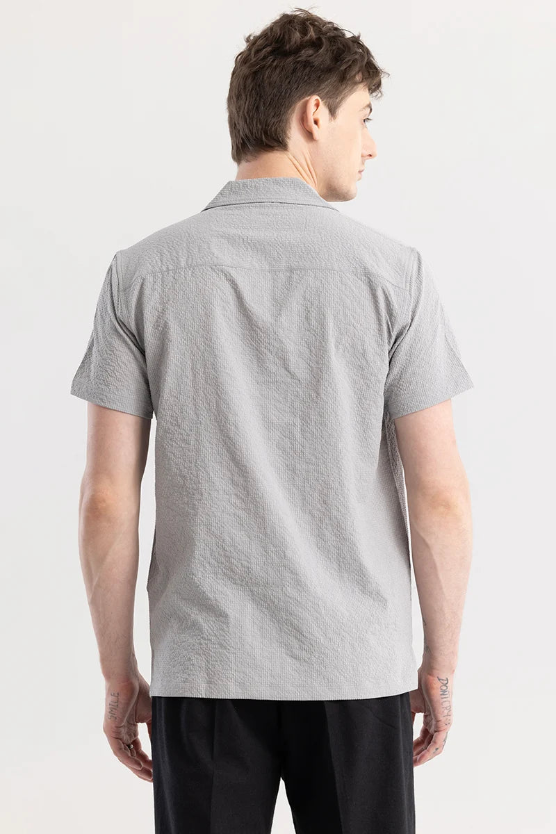 Mystique Grey Plain Shirt