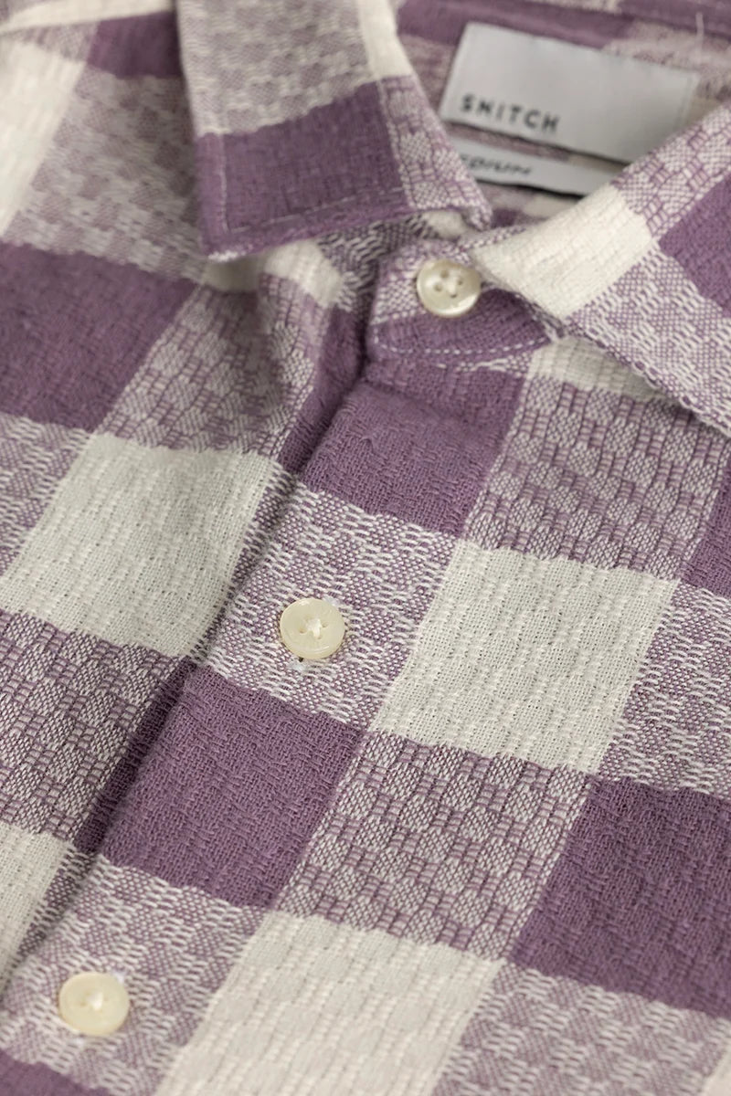 Armor Purple Checks Shirt