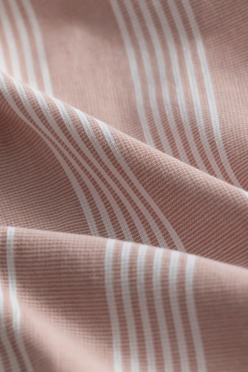 Dag Light Pink Stripes Shirts