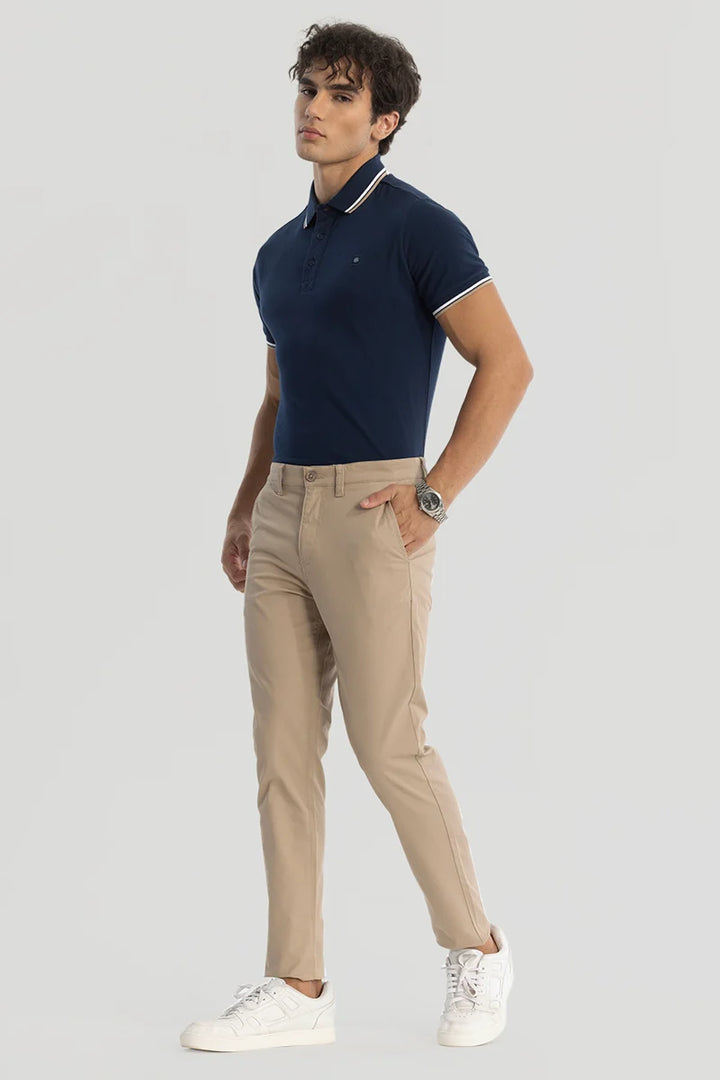 Brown Slim Fit Chinos