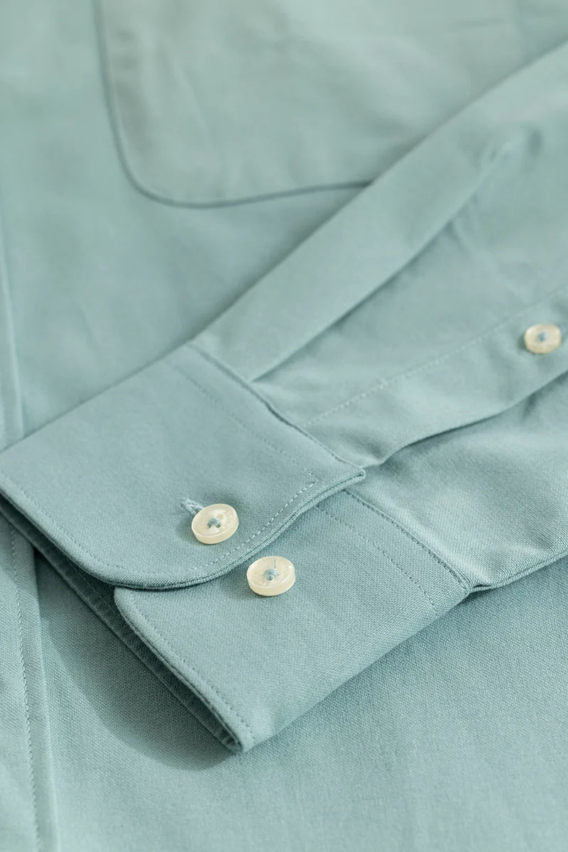 Shirtolo Plain Light Green Shirt