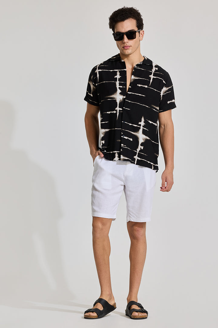 Black Cuban Abstract Shirt