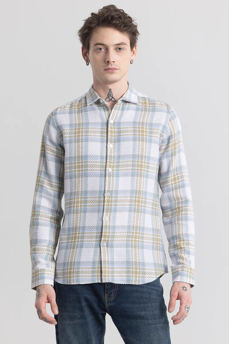 Tartanique Brown Checkered Shirt