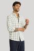 Scope Blue Checks Linen Shirt