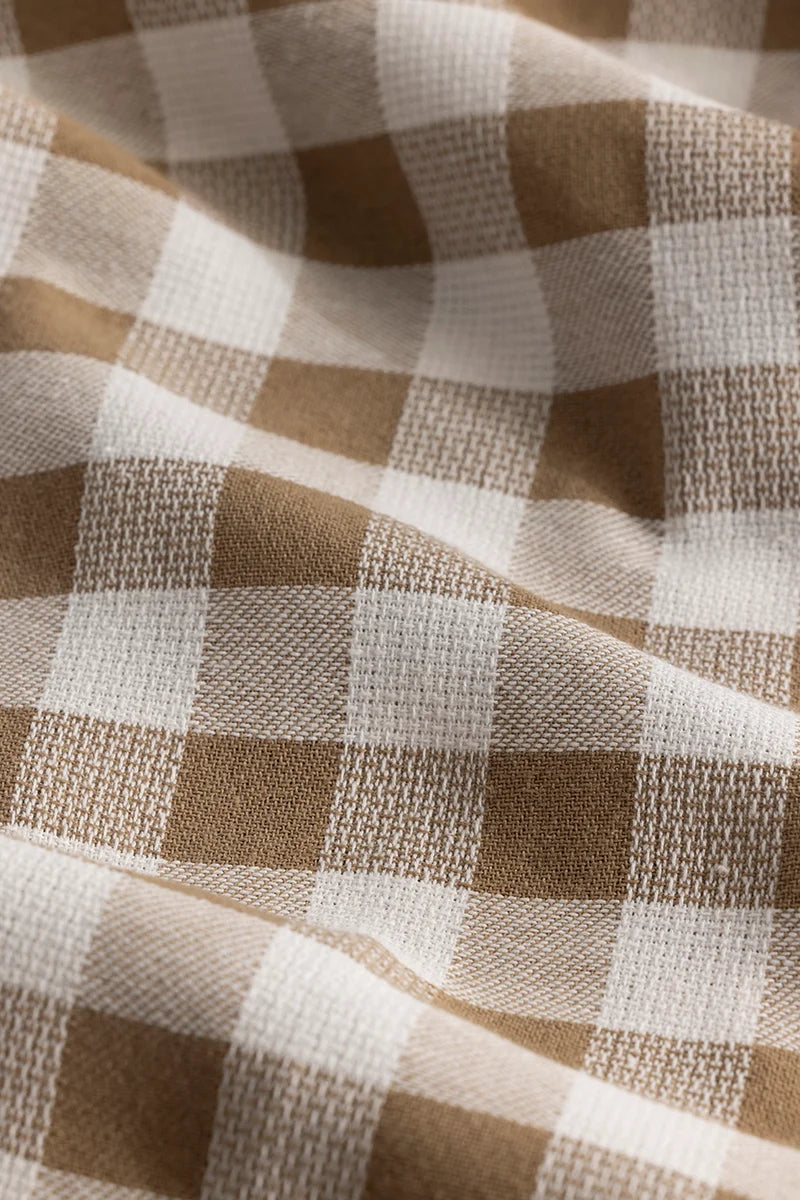 Plaiddora Beige Check Shirt