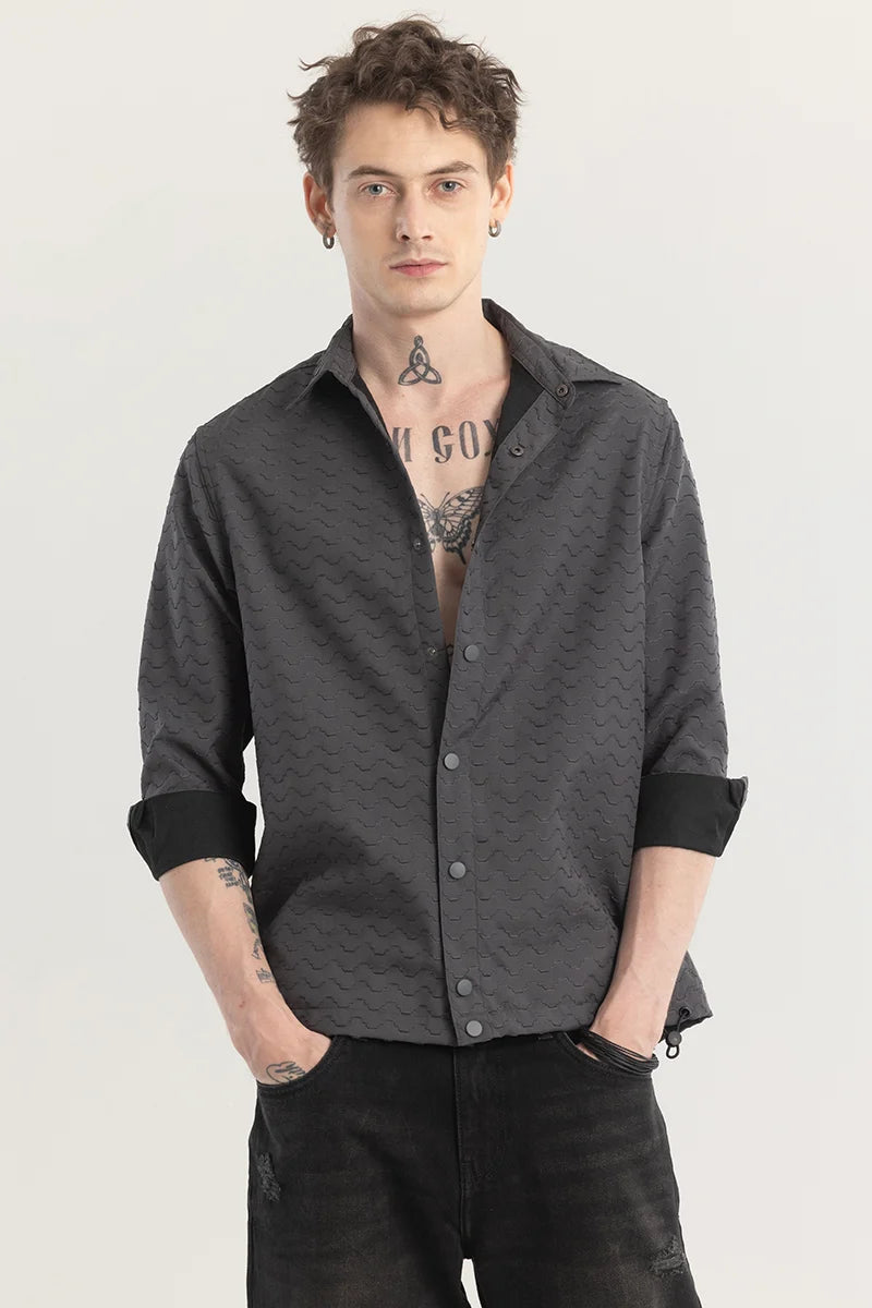 Wavique Grey Shirt