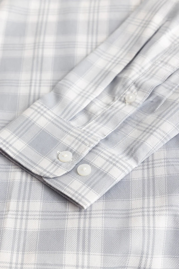 Ettore Light Blue Checks Shirt