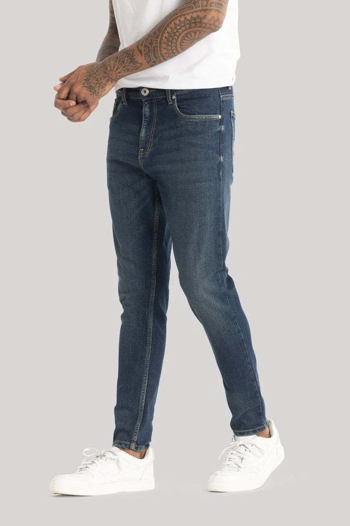 Vito Spruce Blue Skinny Fit Jeans