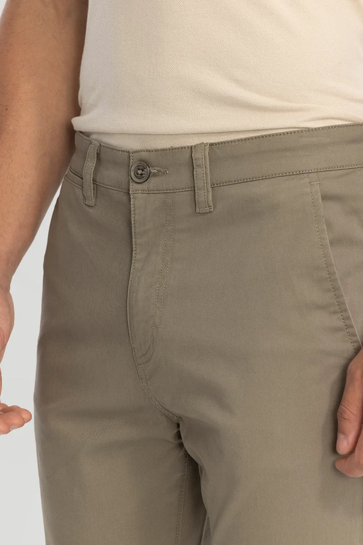 Tan Slim Fit Chinos