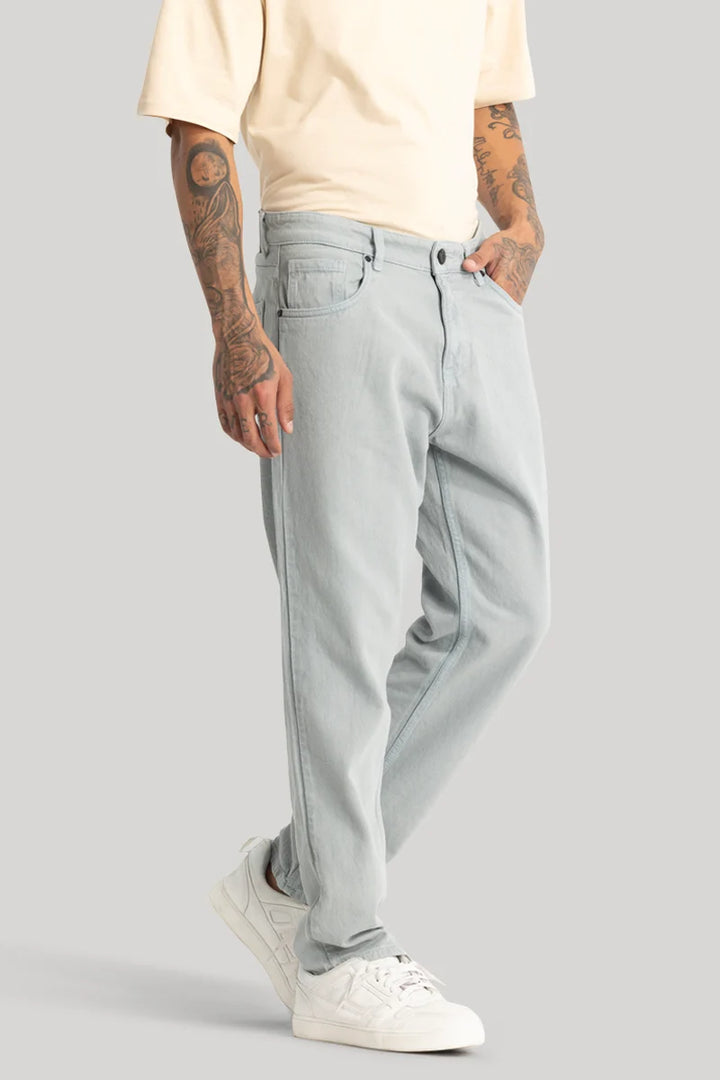 Light Blue Baggy Fit Jeans