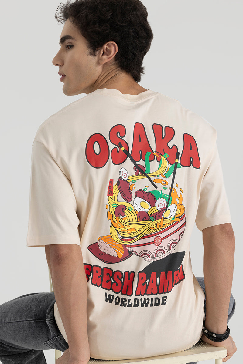 Osaka Cream Oversized T-Shirt