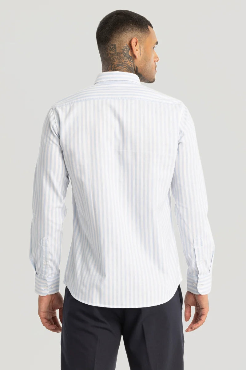 Light Blue Oxford Stripes shirt