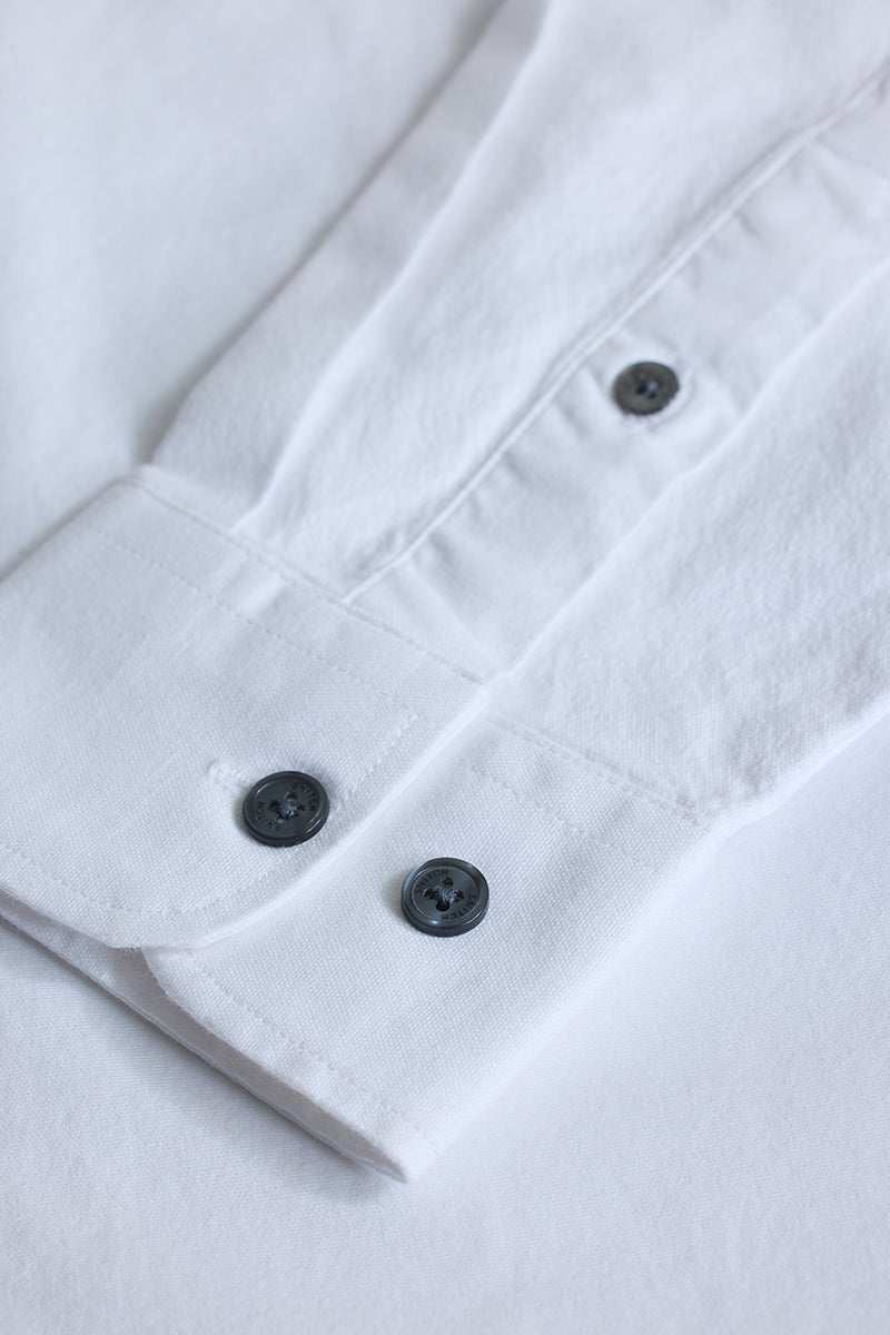 White Slim Fit Shirt