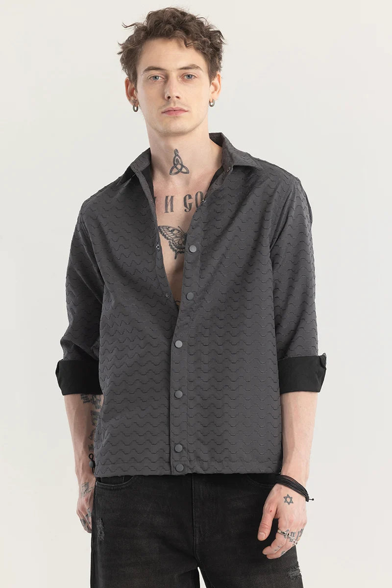 Wavique Grey Shirt