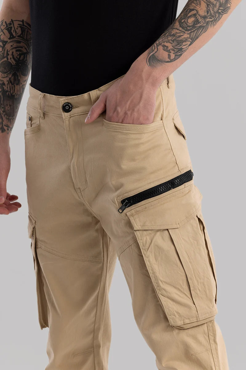 TactiCool Beige Cargo Pant