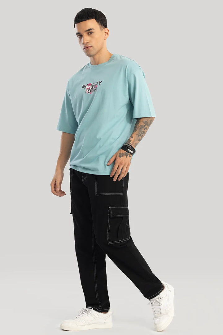 UrbanStreet Black Baggy Fit Jeans