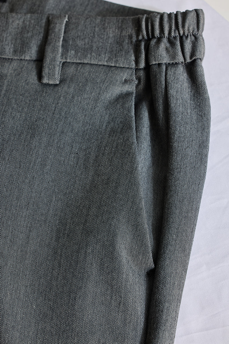 Grey Stretch Slim Fit Trousers