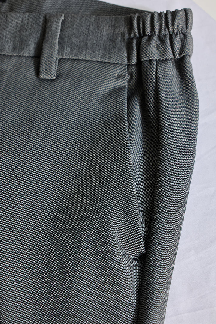 Grey Stretch Slim Fit Trousers