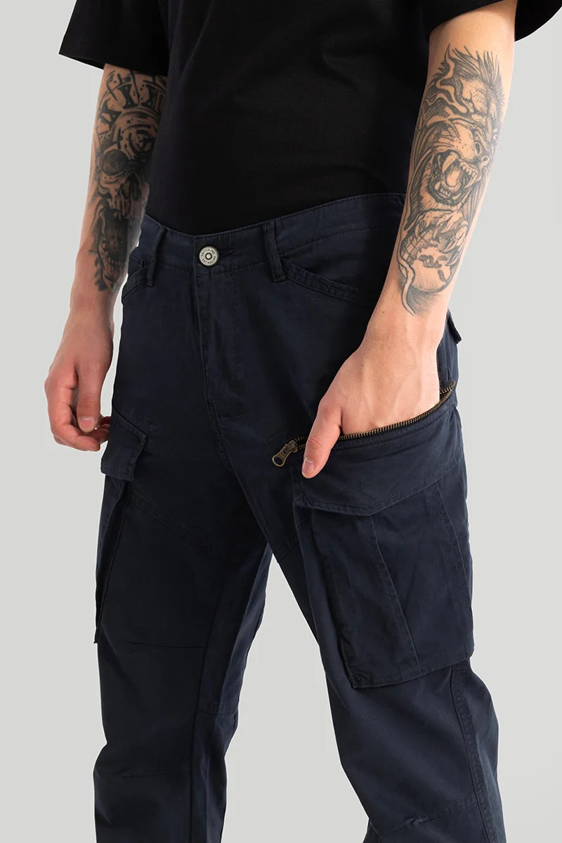 Tyke Pro Navy Cargo Pant