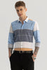 Blue Stripes Slim Fit Shirt