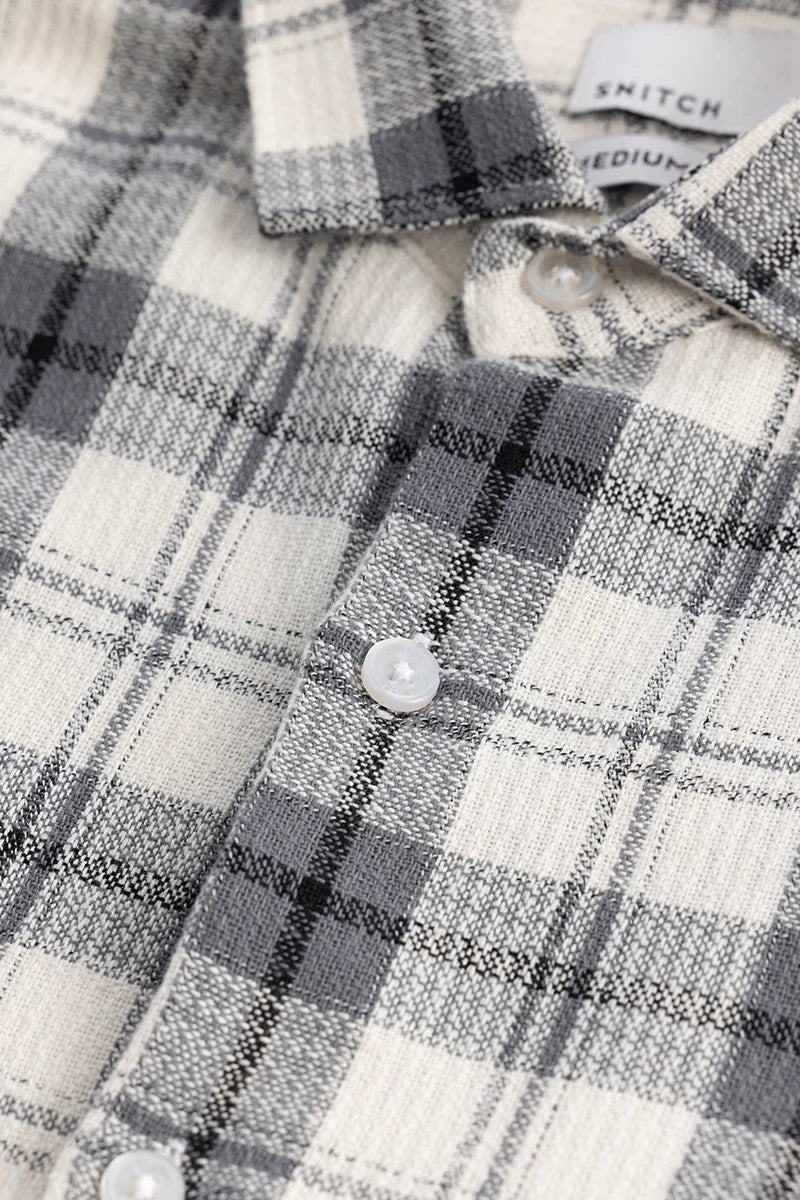 Siren Grey Checks Shirt