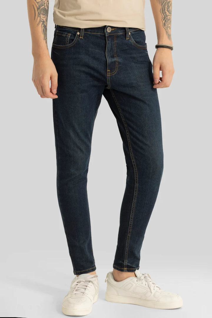 Delphine Navy Skinny Fit Jeans