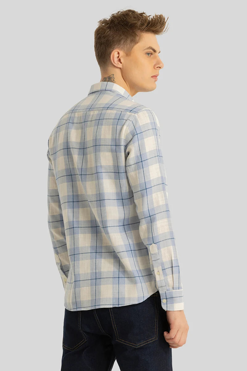 Prism Blue Checks Shirt