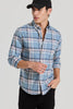 Blue Checks Slim Fit Shirt