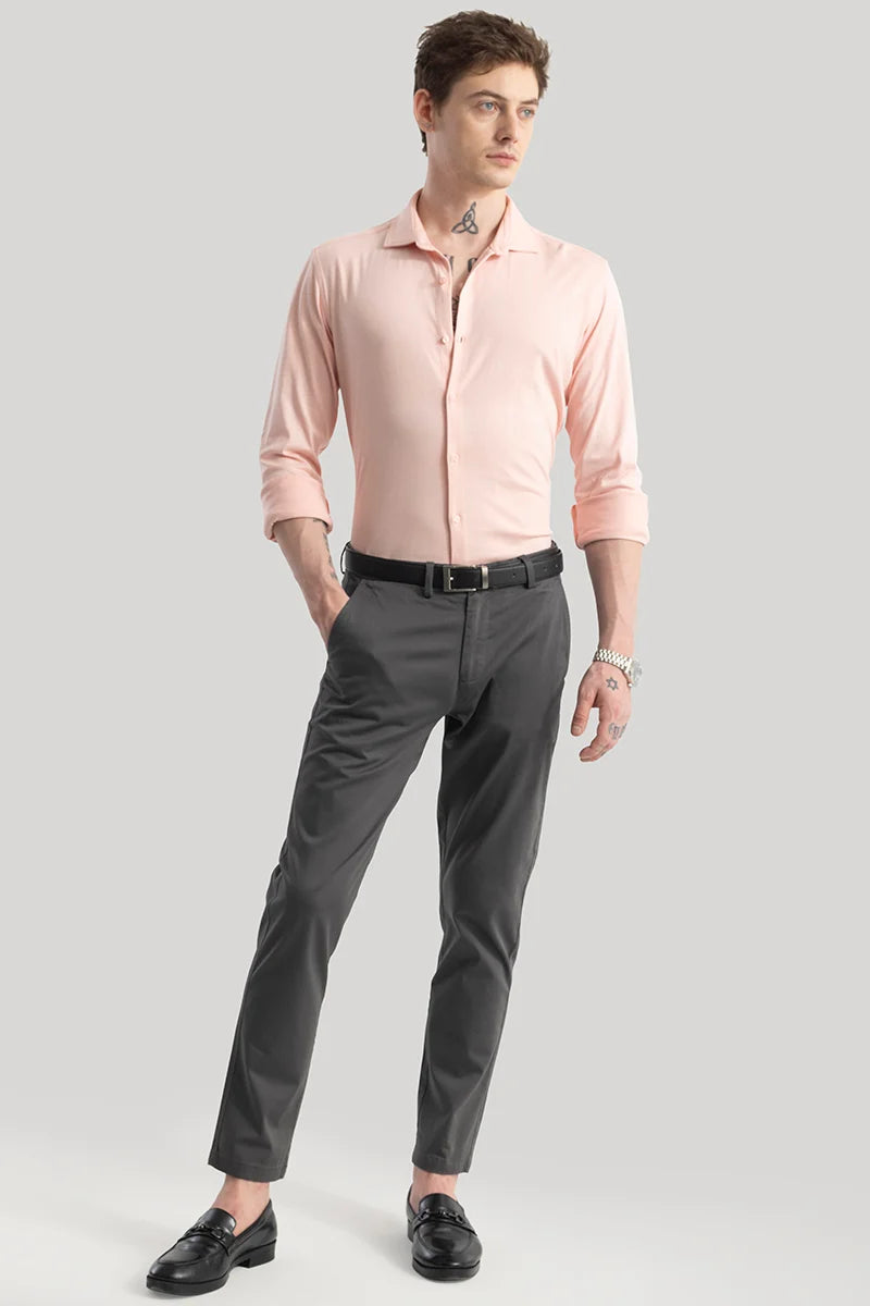 Ulrik Pink Plain Shirt