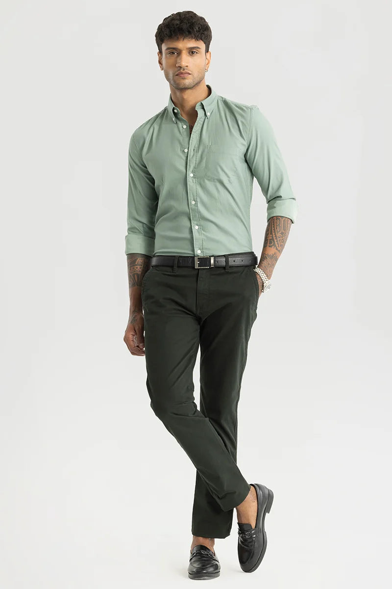 Button Down Sage Shirt