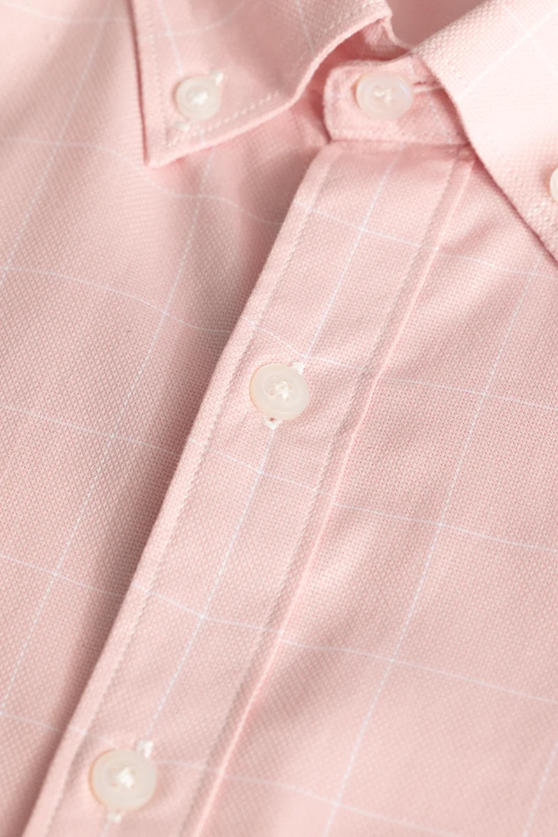 Giuliano Pink Checks Shirt