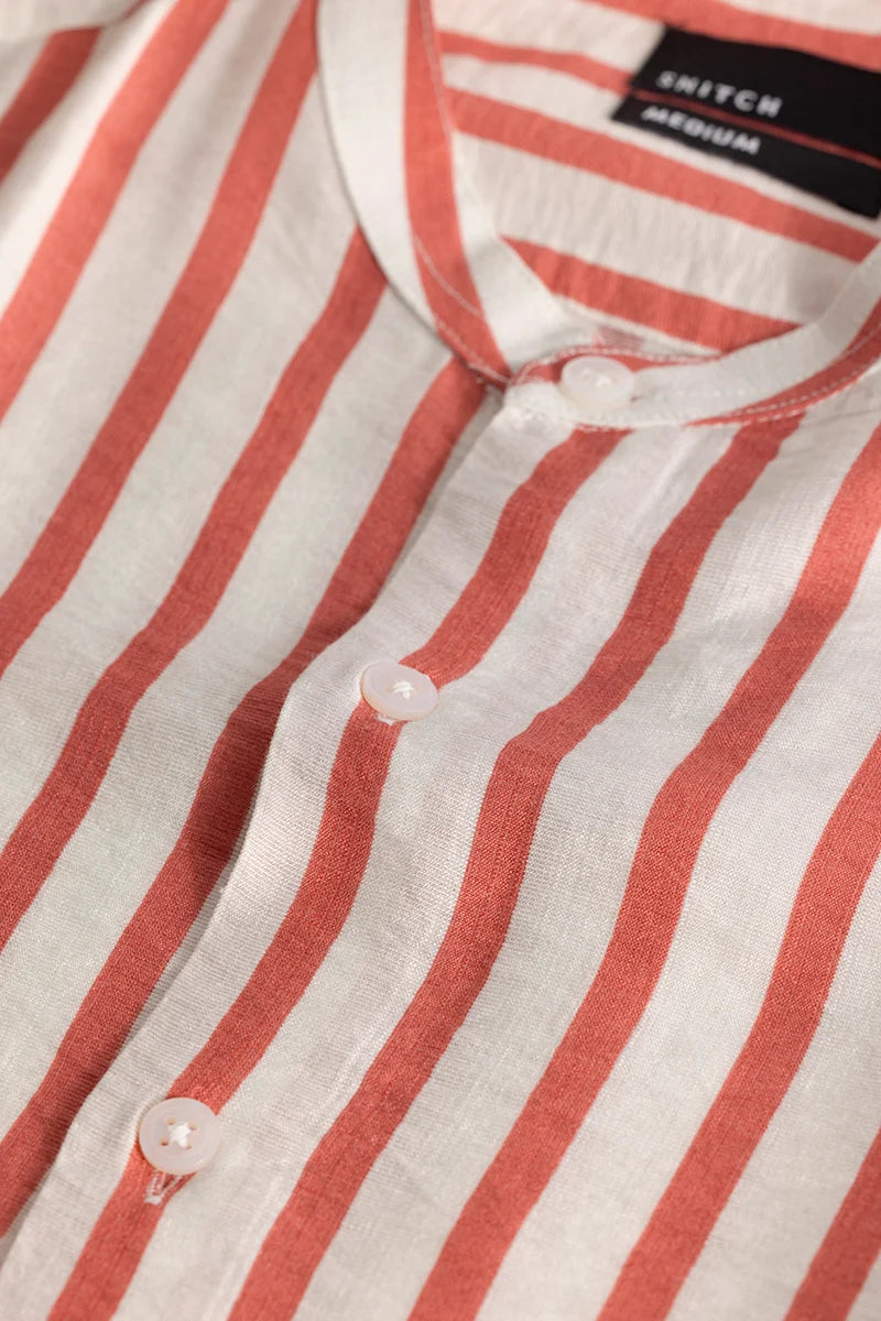 Nautistripe Pink Stripe Shirt