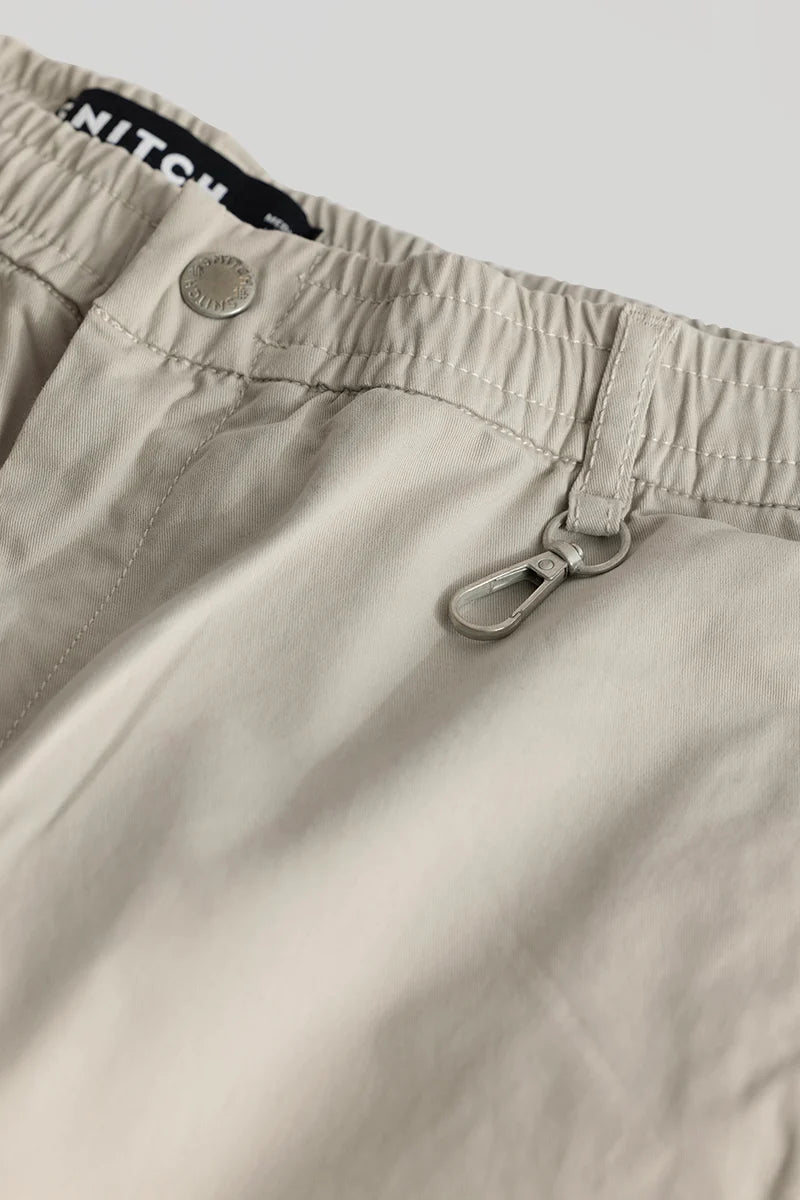 Thibaut Cream Relaxed Fit Cargo Pant