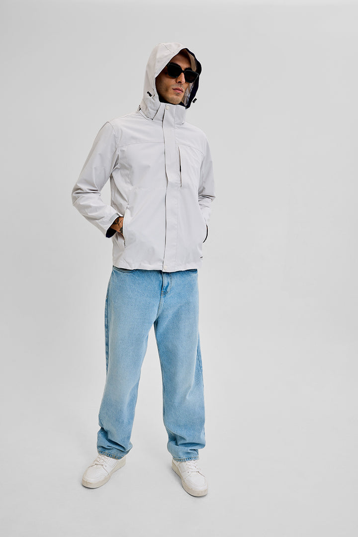 Off-White Water-Resistant Jacket