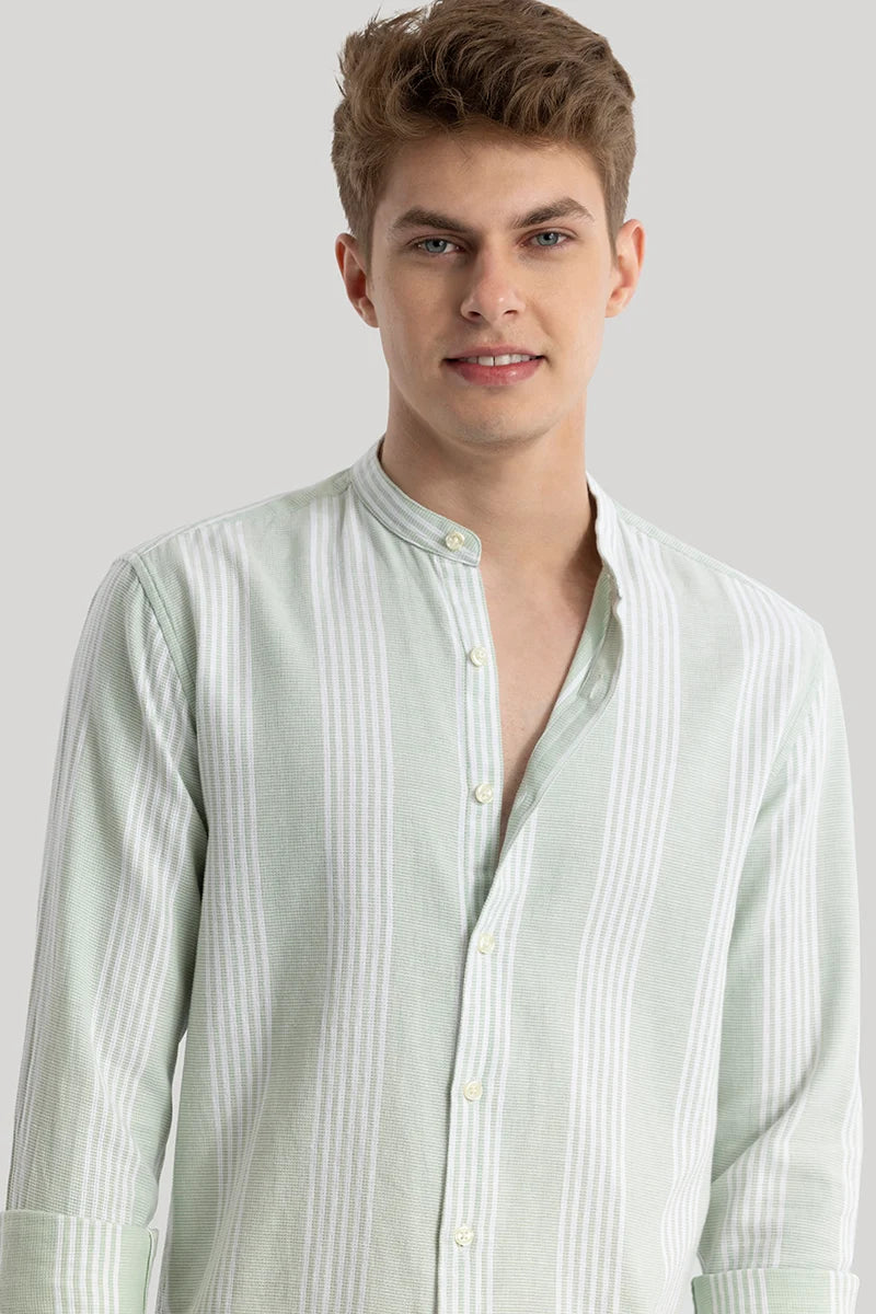 Dag Sage Stripes Shirts